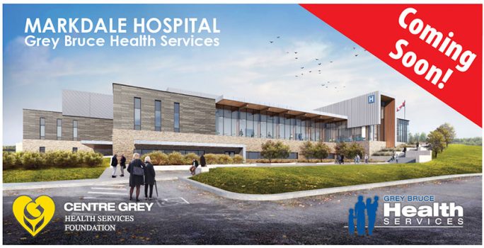 New billboard for Markdale Hospital
